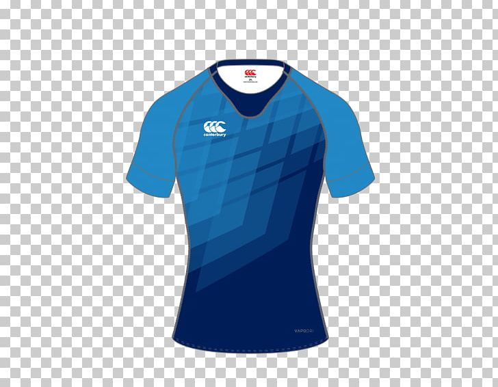 T-shirt Rugby Shirt Jersey Clothing PNG, Clipart, Active Shirt, Basketball Uniform, Blue, Canterbury Of New Zealand, Clothing Free PNG Download