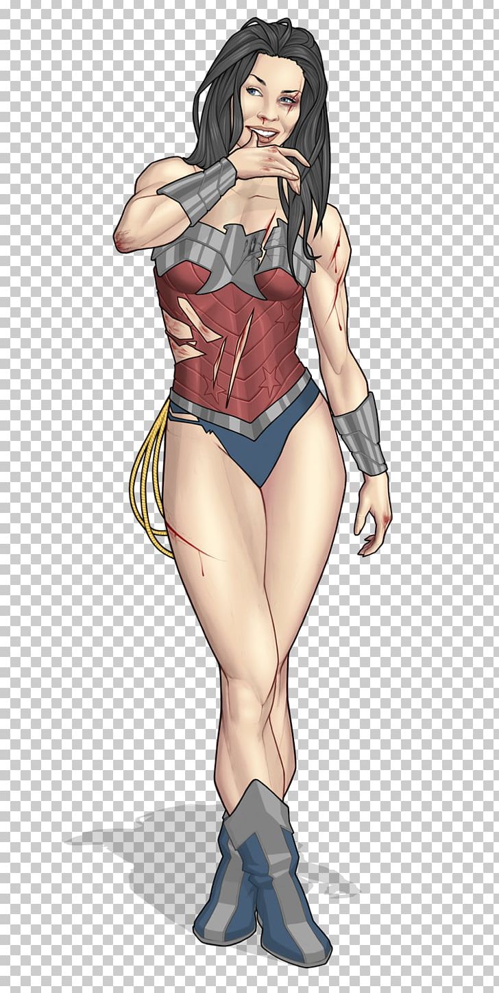Wonder Woman DC Comics Superhero Comic Book PNG, Clipart, Abdomen, American Comic Book, Arm, Art, Black Hair Free PNG Download