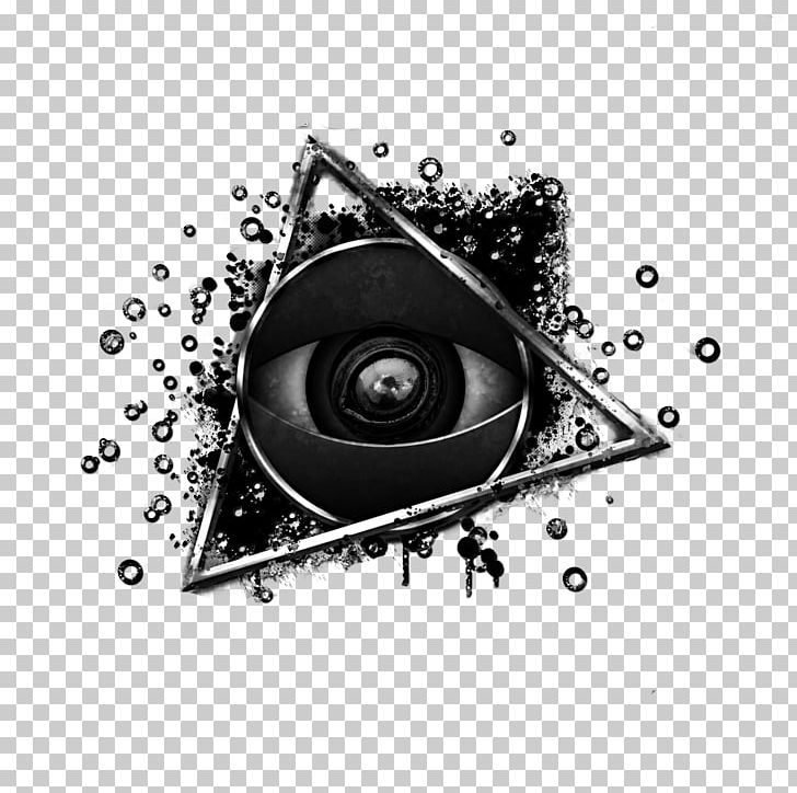 Illuminati Third Eye Symbol Organization PNG, Clipart, Angle, Black And White, Eye Tattoo, Hardware, Illuminati Free PNG Download