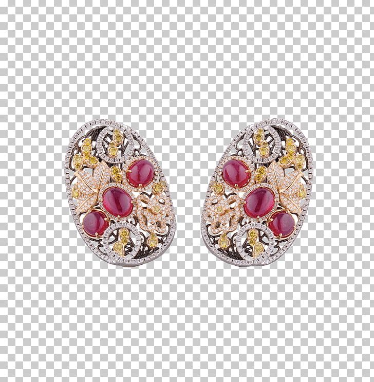Ruby Earring Jewellery Diamond PNG, Clipart, Diamond, Earring, Earrings, Fashion Accessory, Gemstone Free PNG Download