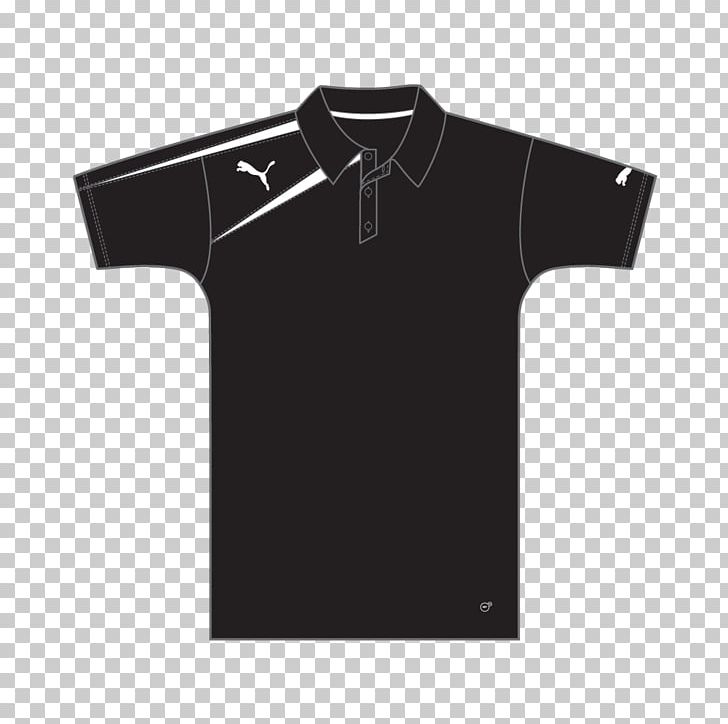 T-shirt Polo Shirt Sleeve Puma Collar PNG, Clipart, Angle, Black, Bluza, Brand, Clothing Free PNG Download