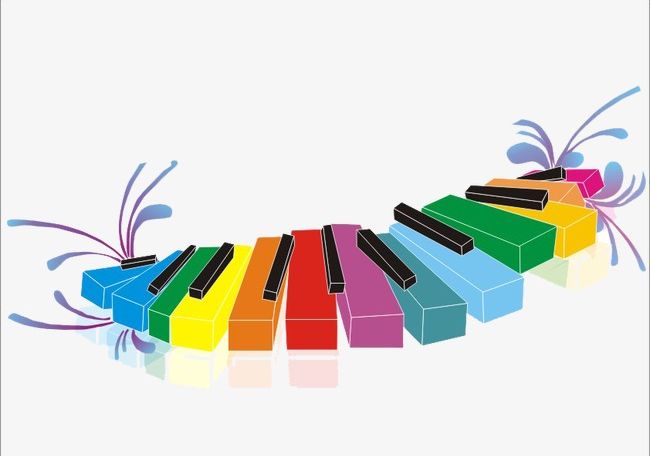 Piano Keys PNG, Clipart, Color, Keyboard, Keys Clipart, Music, Piano Clipart Free PNG Download