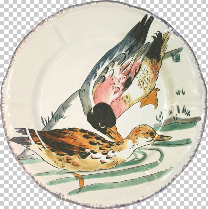 Plate Duck Faïencerie De Gien Platter PNG, Clipart, 19th Century, Assiette, Beak, Bird, Dessert Free PNG Download