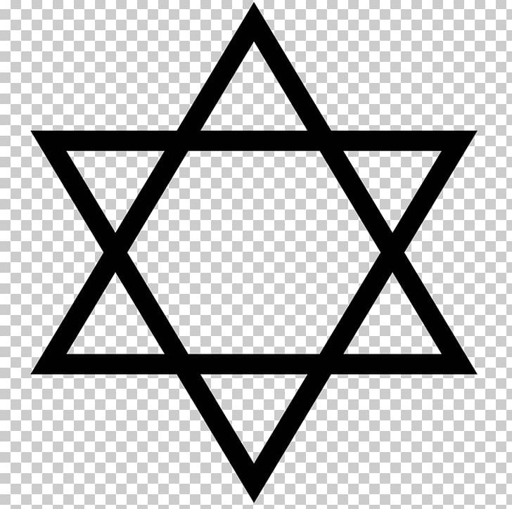 Star Of David Judaism PNG, Clipart, Angle, Area, Black, Black And White, Clip Art Free PNG Download