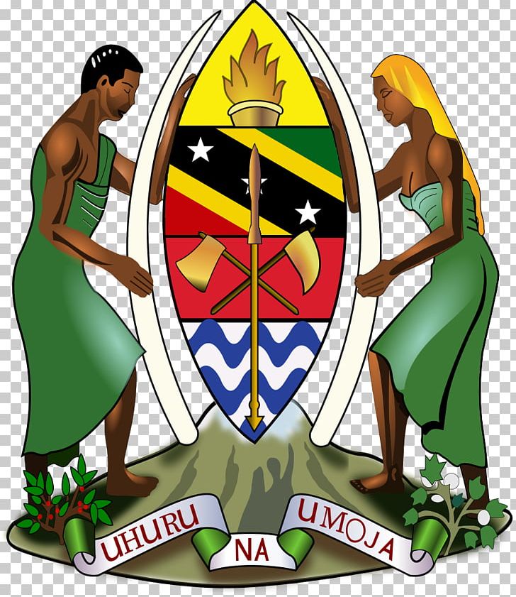 Coat Of Arms Of Tanzania Flag Of Tanzania National Emblem PNG, Clipart, Art, Coat Of Arms Of Kenya, Coat Of Arms Of Tanzania, Fictional Character, Flag Of Tanzania Free PNG Download