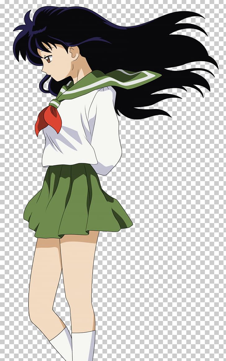 Kagome Higurashi Inuyasha Bankotsu Kikyo Shippo PNG, Clipart, Anime, Art, Artwork, Bankotsu, Black Hair Free PNG Download