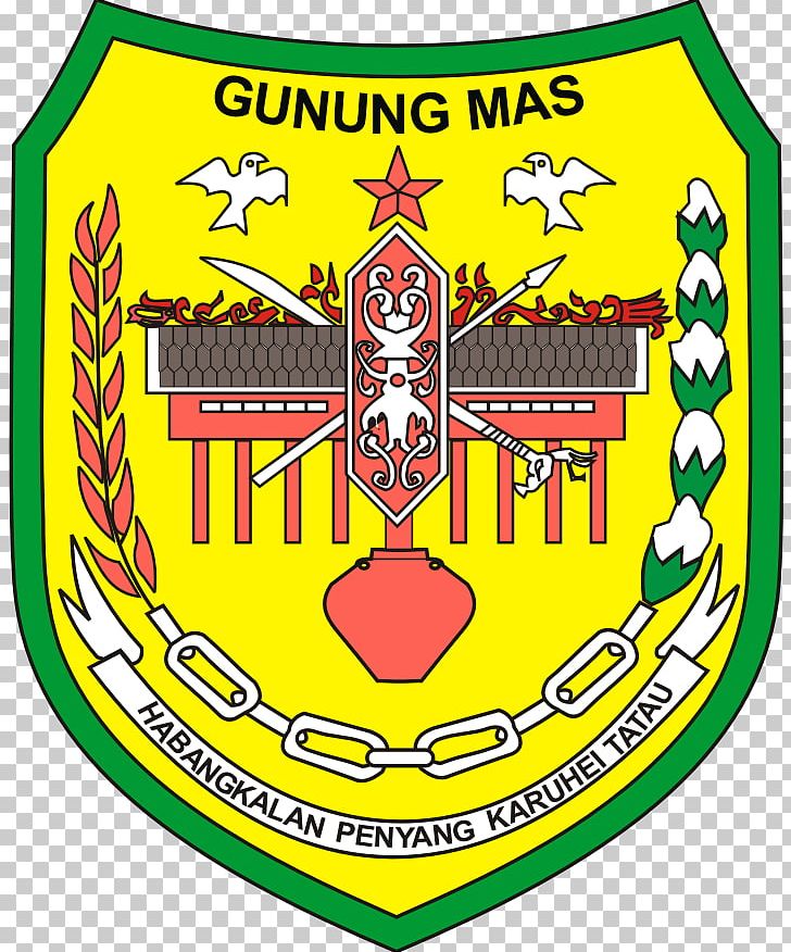 Katingan Regency Kapuas Regency East Kotawaringin Regency LPSE Kabupaten Gunung Mas PNG, Clipart, Area, Borneo, Brand, Central Kalimantan, Crest Free PNG Download