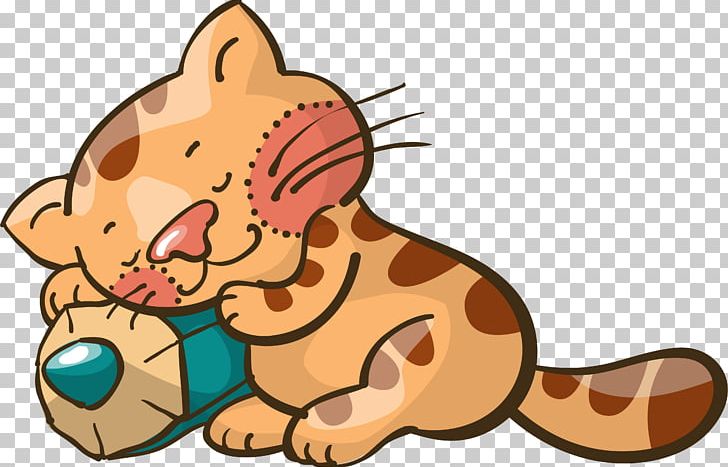 Cat Kitten Pencil Cartoon PNG, Clipart, Animal Cartoon, Animals, Artwork, Big Cats, Carnivoran Free PNG Download