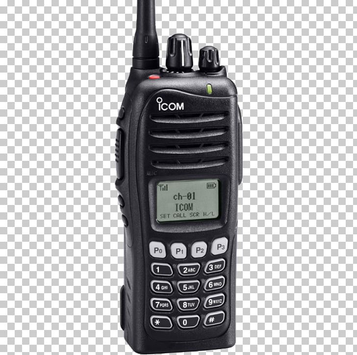 Two-way Radio Icom Incorporated Trunked Radio System Very High Frequency PNG, Clipart, Communication Device, Electronic Device, Electronics, Icom, Land Mobile Radio System Free PNG Download