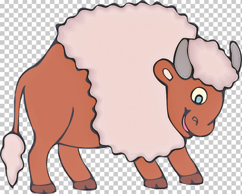 Cartoon Bovine Snout Working Animal Livestock PNG, Clipart, Bovine, Cartoon, Cowgoat Family, Livestock, Snout Free PNG Download