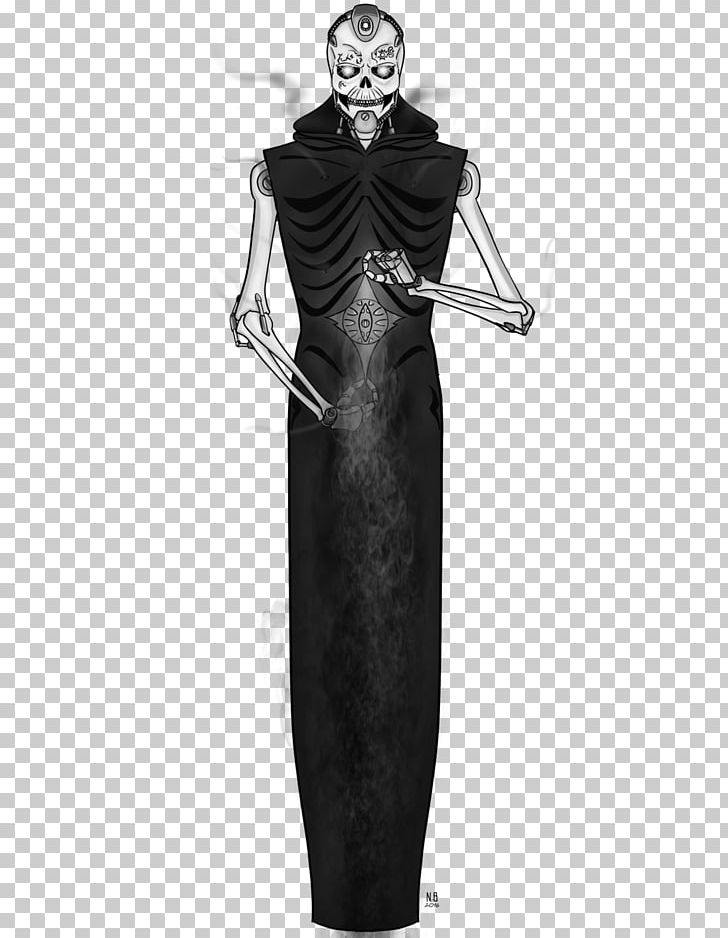 Gown Fashion PNG, Clipart, Akuma, Black And White, Costume, Costume Design, Deviantart Free PNG Download