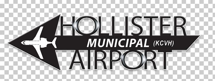 Hollister Municipal Airport Logo Hollister Co. Font PNG, Clipart, Airport, Area, Black And White, Brand, General Questions Free PNG Download