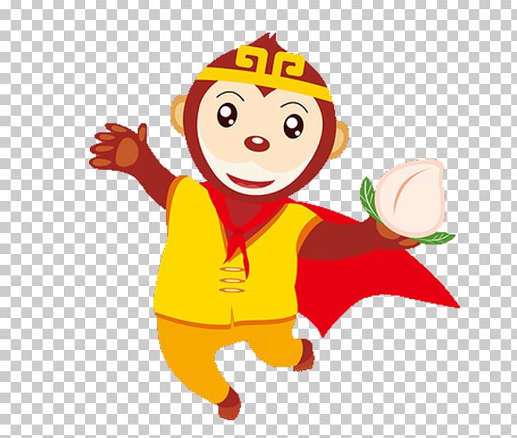 Sun Wukong Journey To The West Monkey PNG, Clipart, Animals, Art, Cartoon, Chinese New Year, Designer Free PNG Download