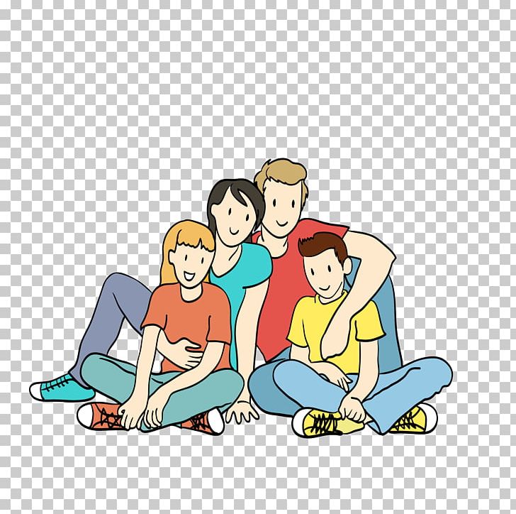 Family Fundal Illustration PNG, Clipart, Art, Boy, Cartoon, Child, Comics Free PNG Download