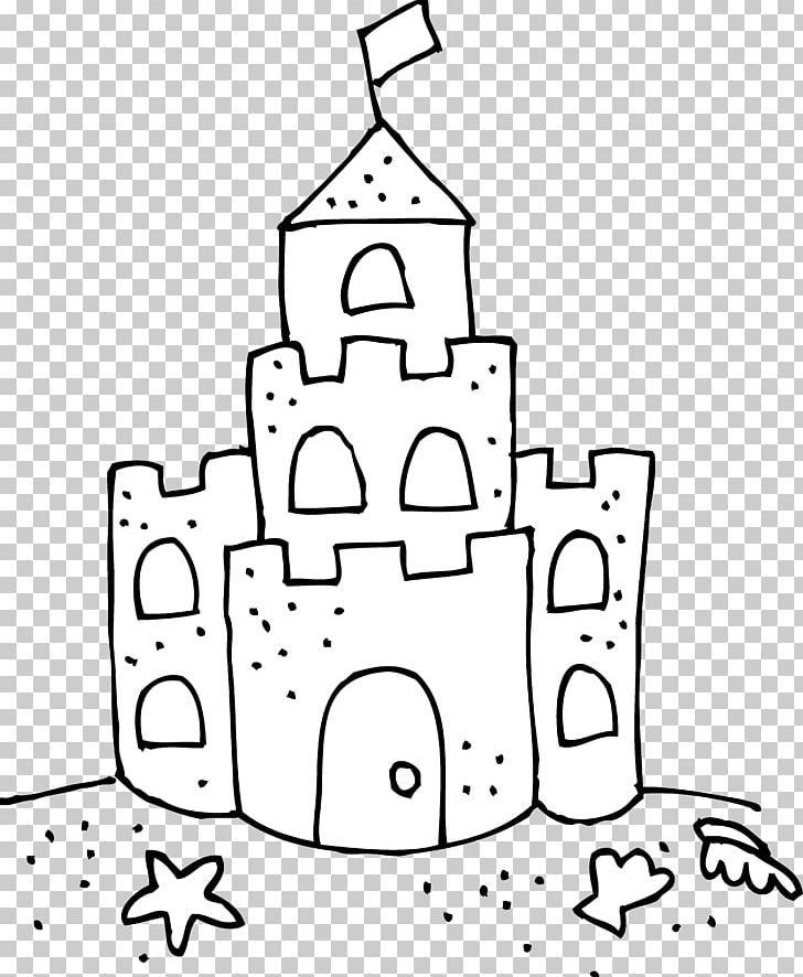 Sand Art And Play Drawing Coloring Book PNG, Clipart, Area, Art, Black And White, Castle, Child Free PNG Download