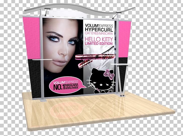 Trade Show Display Banner Signage Pop-up Retail PNG, Clipart, Banner, Beauty, Brand, Brush, Cosmetics Free PNG Download