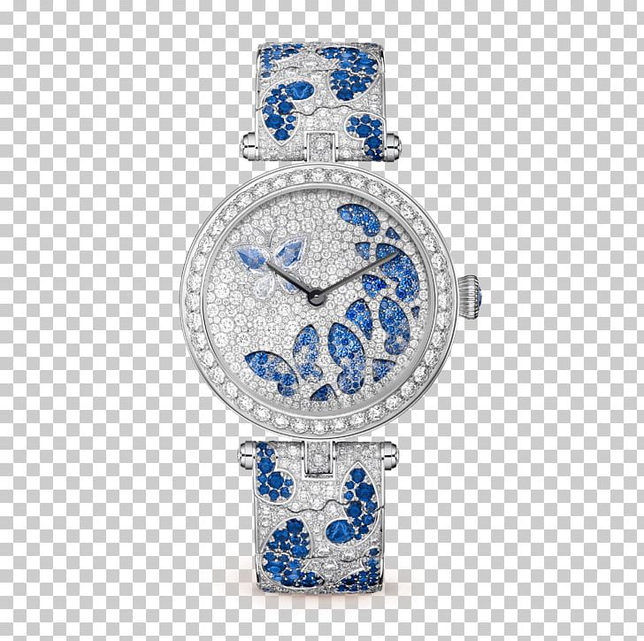 Van Cleef & Arpels Watch Gold Sapphire Clock PNG, Clipart, Accessories, Bling Bling, Body Jewelry, Carat, Clock Free PNG Download