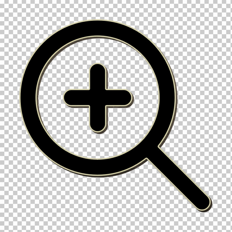 In Icon Zoom Icon PNG, Clipart, Circle, Cross, In Icon, Logo, Sign Free PNG Download