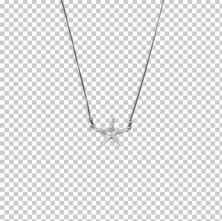 Charms & Pendants Necklace Body Jewellery Chain Silver PNG, Clipart, Beautiful Starfish, Body Jewellery, Body Jewelry, Chain, Charms Pendants Free PNG Download