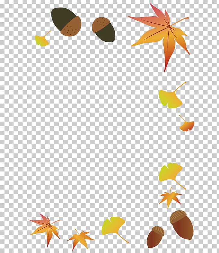Autumn Frame PNG, Clipart, Acorn, Artwork, Autumn, Autumn Leaf Color, Branch Free PNG Download