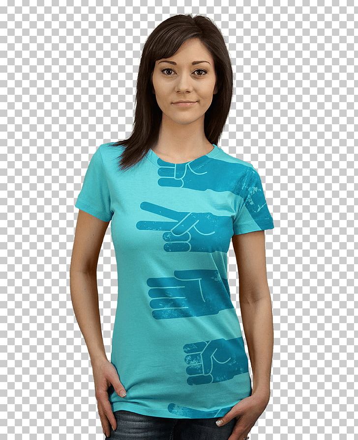 T-shirt Sleeve Blue Design By Humans Blouse PNG, Clipart, Aqua, Arm, Armoires Wardrobes, Blouse, Blue Free PNG Download