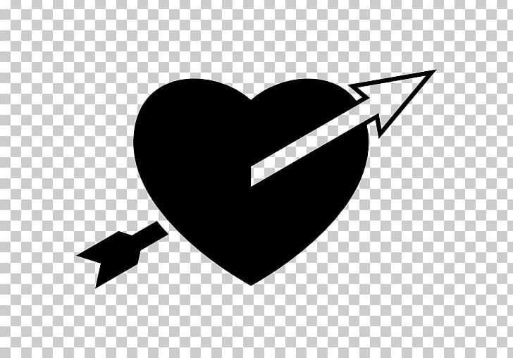 Computer Icons Arrow Heart Cupid PNG, Clipart, Angle, Arrow, Black And White, Computer Icons, Cupid Free PNG Download