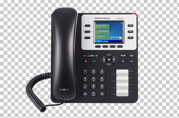 Grandstream Networks Grandstream GXP2130 VoIP Phone Business Telephone System PNG, Clipart, Answering Machine, Business, Business Telephone System, Caller Id, Communication Free PNG Download