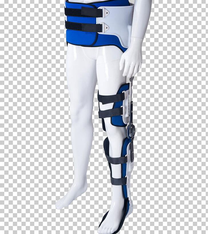 Knee Orthotics Hip Foot Splint PNG, Clipart, Ankle, Arm, Blue, Electric Blue, Foot Free PNG Download