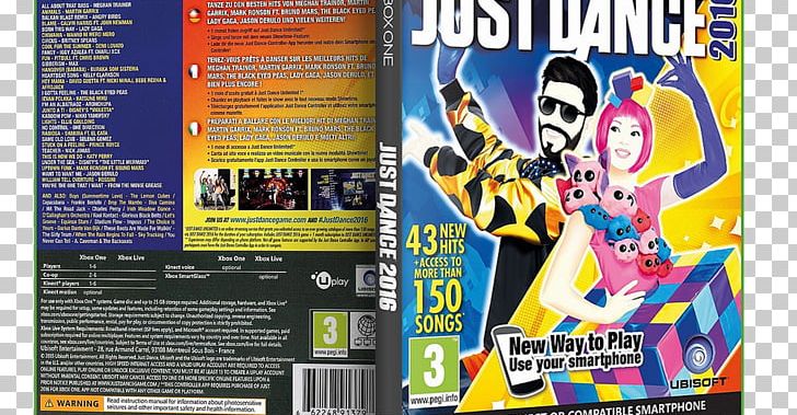 Just Dance 2016 Just Dance 2017 Just Dance 2015 Xbox 360 Wii PNG, Clipart, Advertising, Comic Book, Computer Software, Dance, Display Advertising Free PNG Download