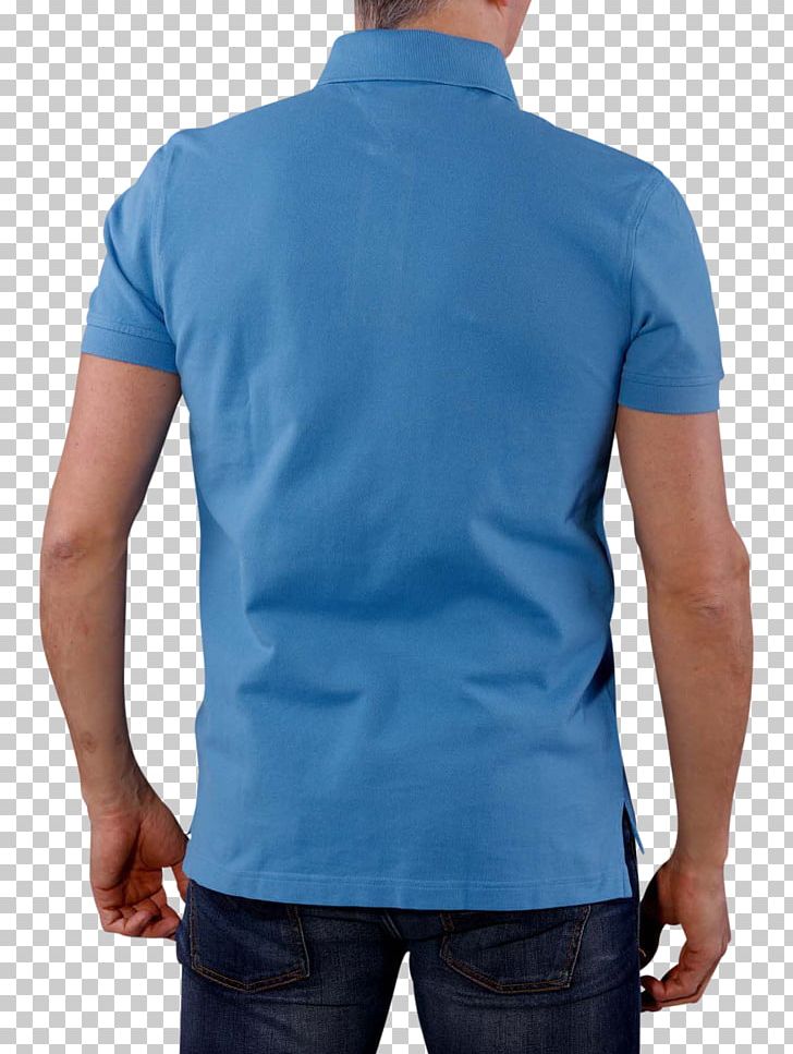 T-shirt Polo Shirt Sleeve Blue PNG, Clipart, Blue, Clothing, Cobalt Blue, Collar, Electric Blue Free PNG Download