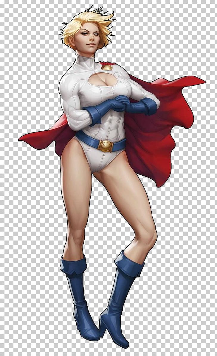 Power Girl Cartoon DC Comics Comic Book PNG, Clipart, Action Figure, Anime, Art, Birds Of Prey, Cartoon Free PNG Download