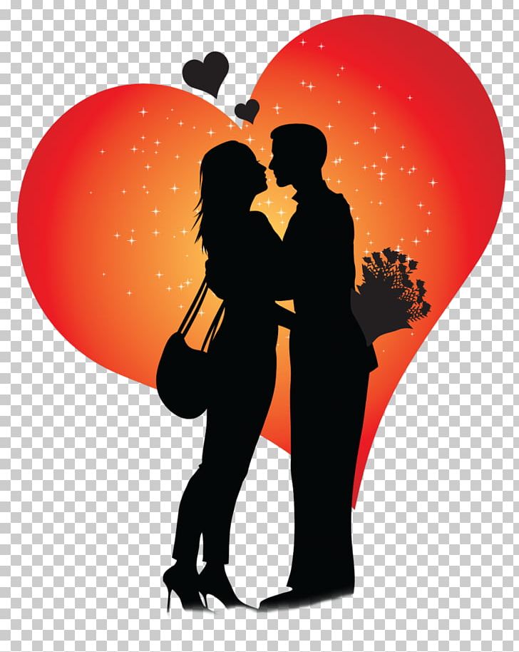 Romance Film Silhouette PNG, Clipart, Animals, Cartoon, Computer Wallpaper, Couple, Drawing Free PNG Download