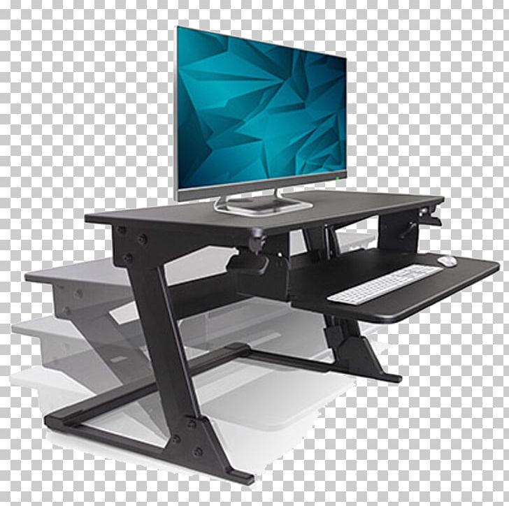 Computer Keyboard Sit-stand Desk Standing Desk Workstation PNG, Clipart, Angle, Aspyre At Assembly Station, Computer, Computer, Computer Hardware Free PNG Download
