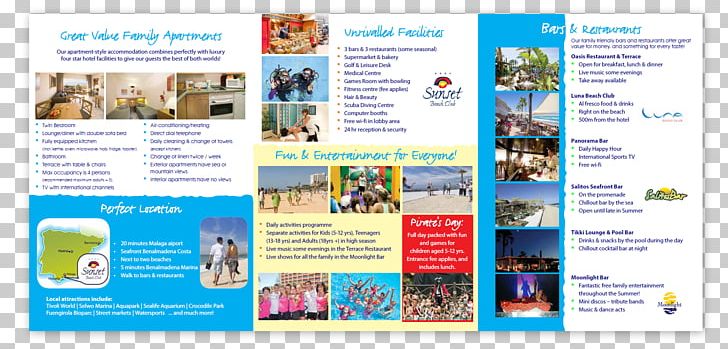 Costa Del Sol Brochure Hotel Seaside Resort PNG, Clipart, 4 Star, Advertising, Beach, Brochure, Costa Del Sol Free PNG Download