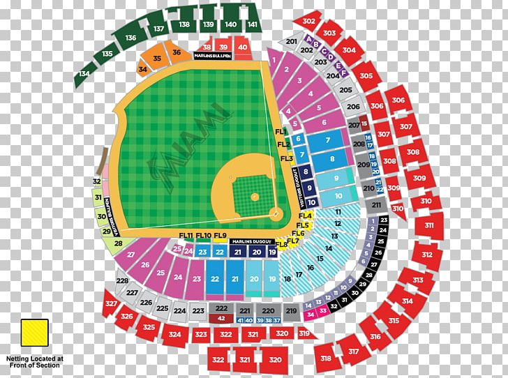 Marlins Park Miami Marlins Hard Rock Stadium Seating Assignment PNG,  Clipart, Aircraft Seat Map, Area, Baseball