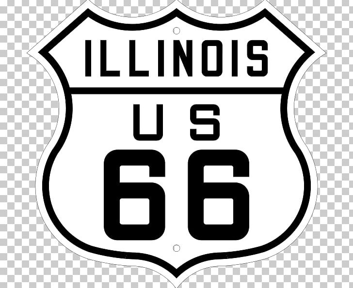 U.S. Route 66 In Illinois AutoCAD DXF US Numbered Highways PNG, Clipart, Arizona, Autocad Dxf, Black, Black And White, Brand Free PNG Download