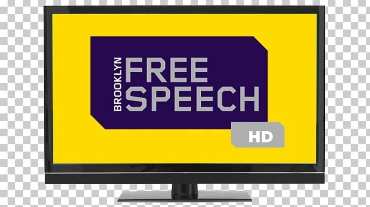 BRIC LED-backlit LCD Brooklyn Free Speech Television Set High-definition Television PNG, Clipart, 1080p, Advertising, Area, Brand, Bric Free PNG Download