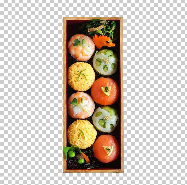 Sushi Bento Japanese Cuisine Onigiri Omelette PNG, Clipart, Balls, Bento, Cartoon Sushi, Clementine, Comfort Food Free PNG Download