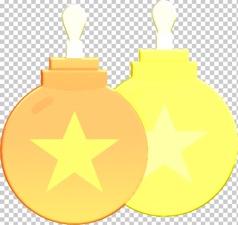 Winter Icon Xmas Icon Bauble Icon PNG, Clipart, Bauble Icon, Winter Icon, Xmas Icon, Yellow Free PNG Download
