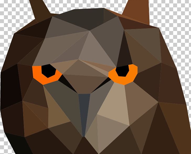 Owl Bird Low Poly PNG, Clipart, Angle, Animals, Bird, Carnivoran, Desktop Wallpaper Free PNG Download