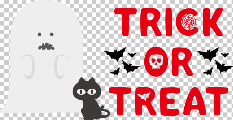 Trick Or Treat Halloween Trick-or-treating PNG, Clipart, Cartoon, Cat, Dog, Halloween, Logo Free PNG Download