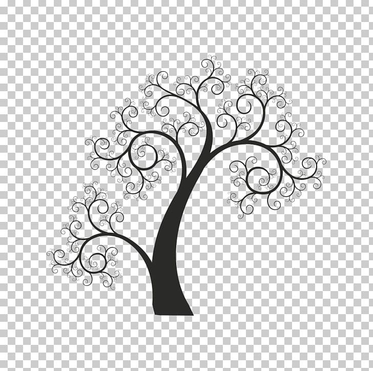 Wall Decal Tree Sticker PNG, Clipart, Advertising, Art, Black And White, Branch, Circle Free PNG Download
