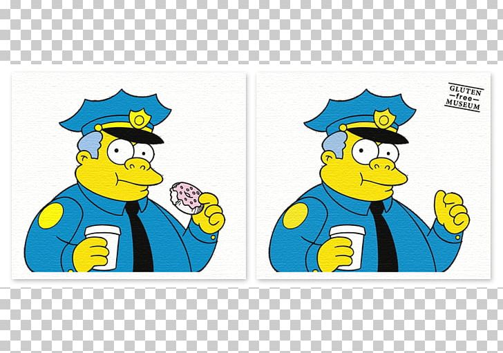 Chief Wiggum Reverend Lovejoy Donuts Waylon Smithers Principal Skinner PNG, Clipart, Ahn, Bird, Cartoon, Character, Chief Of Police Free PNG Download