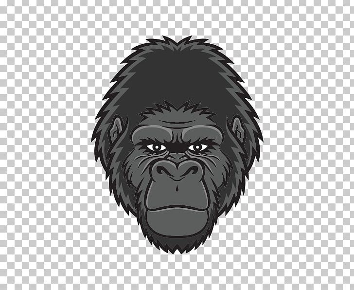 Gorilla Ape PNG, Clipart, Animals, Ape, Black, Clip Art, Gorilla Free PNG Download