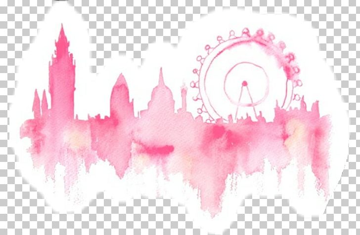 London Watercolor Painting Drawing Skyline PNG, Clipart, Art, Artist, Art Museum, Canvas, Canvas Print Free PNG Download