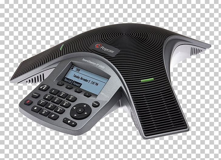 Polycom SoundStation 5000 Session Initiation Protocol Conference Call Power Over Ethernet PNG, Clipart, Answering Machine, Conference Call, Conference Phone, Corded Phone, Electronic Instrument Free PNG Download