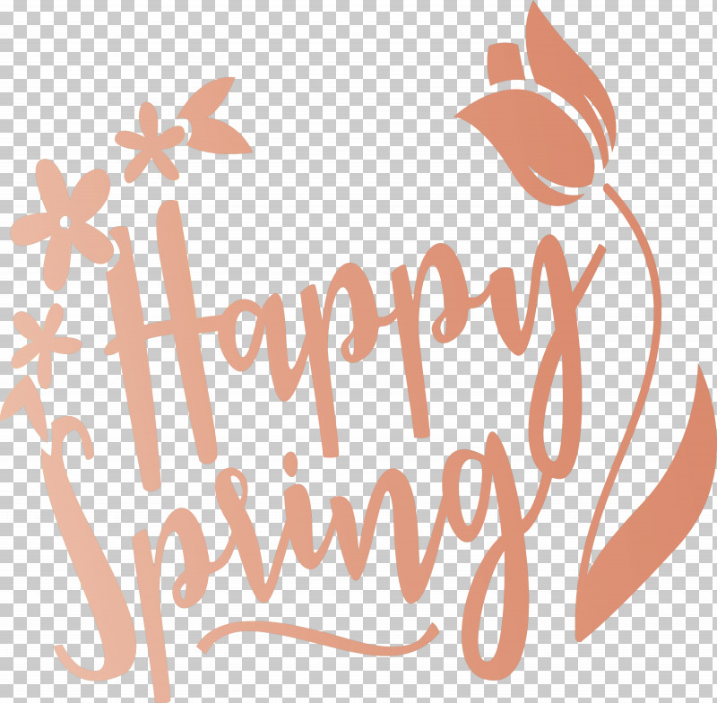 Hello Spring Spring PNG, Clipart, Hello Spring, Logo, Peach, Spring, Text Free PNG Download