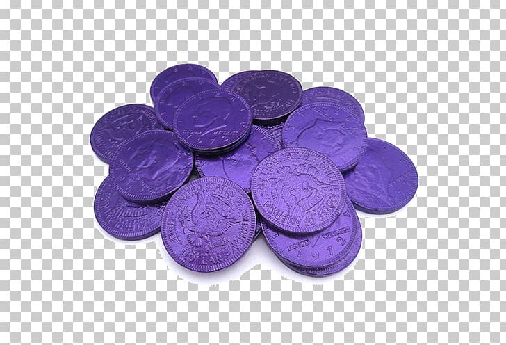 Purple Chocolate Coin Candy Cupcake PNG, Clipart, Candy, Chocolate, Chocolate Coin, Coin, Color Free PNG Download