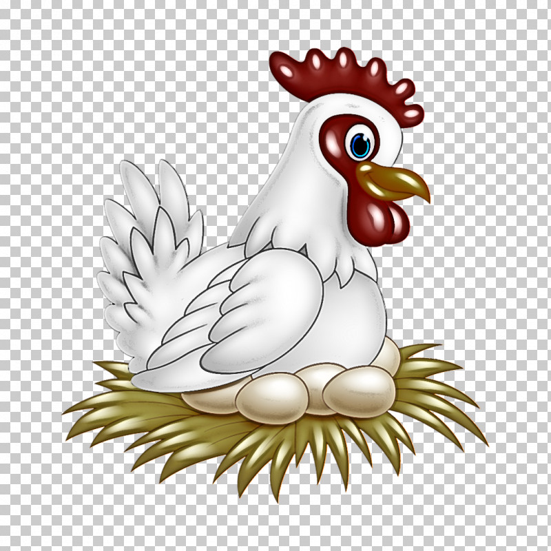 Chicken Bird Rooster Cartoon Beak PNG, Clipart, Beak, Bird, Cartoon, Chicken, Comb Free PNG Download