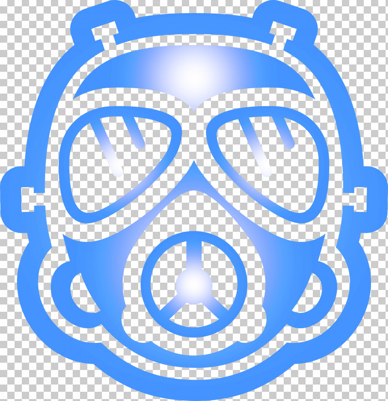 Gas Mask PNG, Clipart, Circle, Electric Blue, Gas Mask, Symbol Free PNG Download